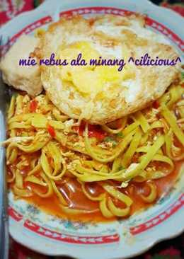 Mie rebus ala minang