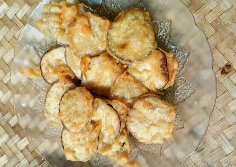 resep Keripik Terong renyah