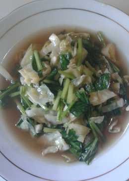 Tumis Sawi dan Kol