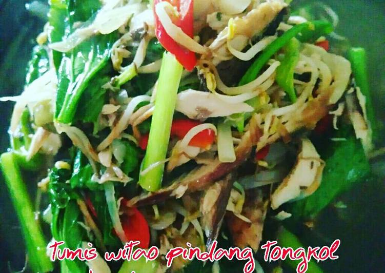 resep masakan Tumis witau pindang tongkol