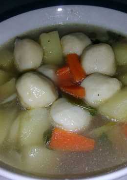 Sup bakso ikan #bikinramadanberkesan