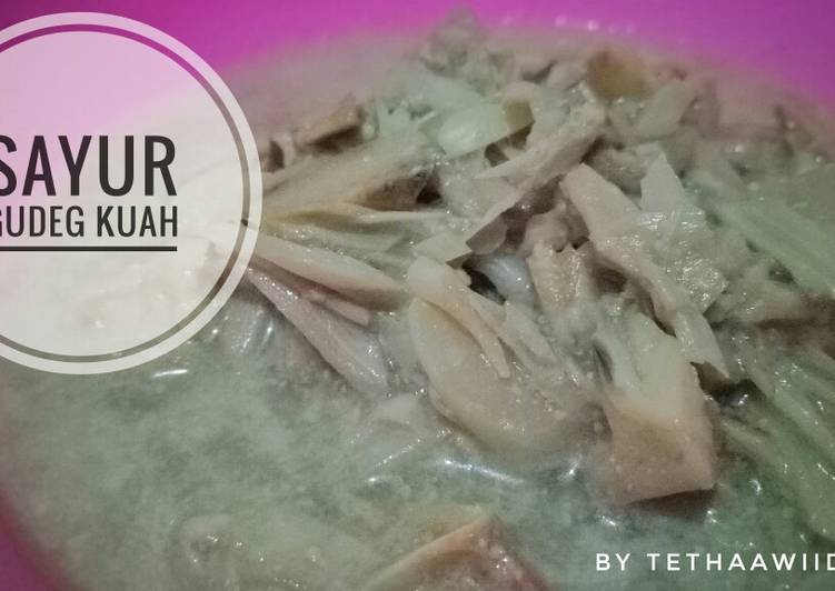 cara membuat Sayur Gudeg Kuah Santan #36