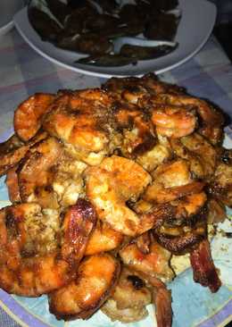 Udang bakar madu