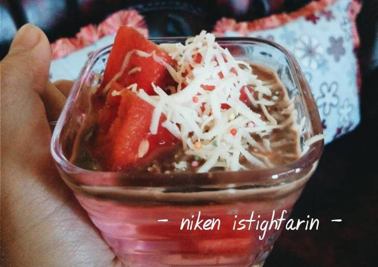 Resep Pudding semangka Dari Niken Purwa