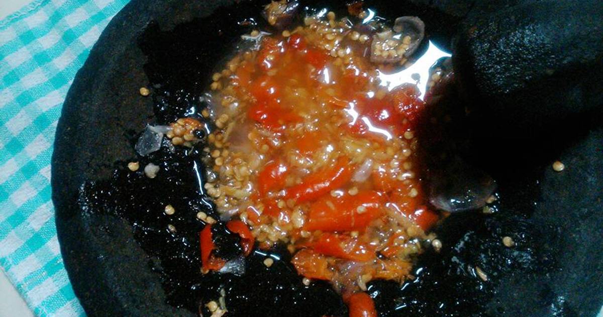 2 resep sambal jahe asli betawi enak dan sederhana - Cookpad
