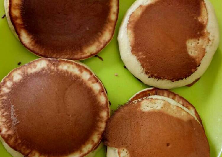 resep masakan Dorayaki teflon simple