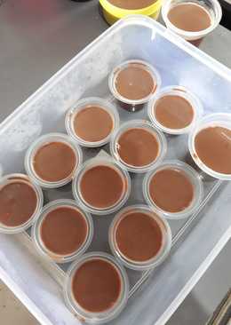 Silky pudding coklat simpel