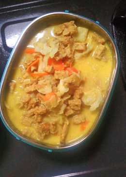 Tempe kuning kuah santan