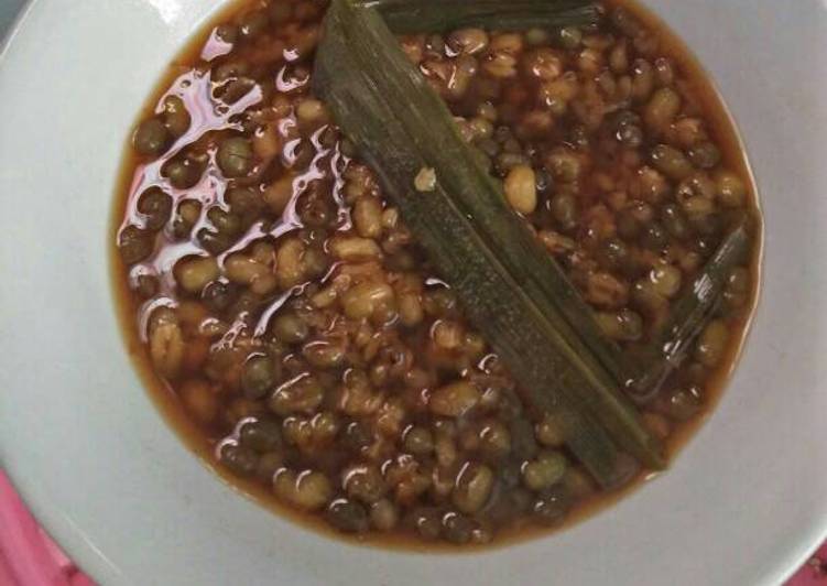 gambar untuk resep Bubur kacang ijo gula aren No santan
