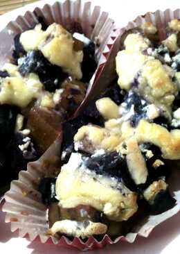 Ubi panggang keju malted