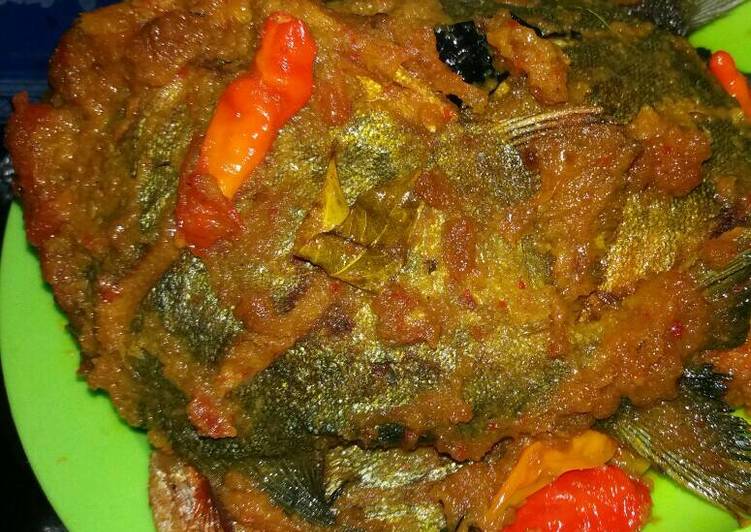 gambar untuk resep makanan Pesmol ikan bawal