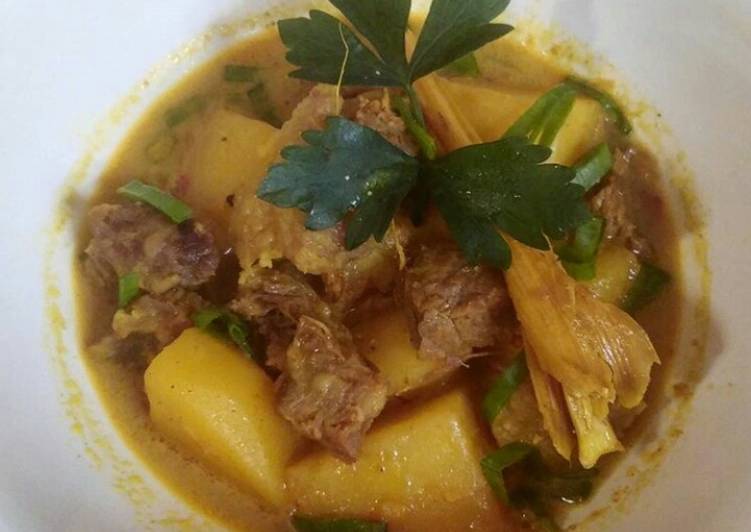 resep lengkap untuk Gulai Sapi