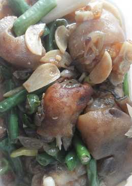 Kikil Kambing Pedas Saus Tiram