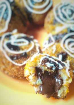 Banana chocolate ball