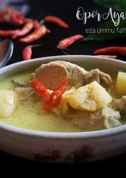 10. Opor Ayam Nanas khas Palembang #RabuBaru