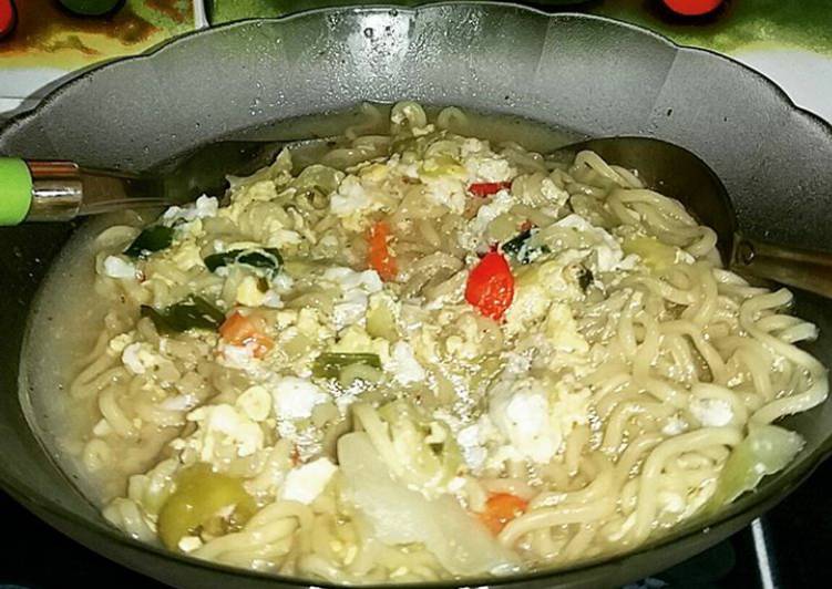 Resep Mie kuah telur Dari Astuti rahmanto