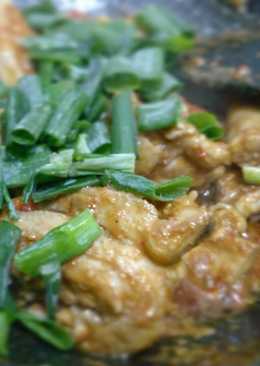 Ayam jamur bumbu gurih ala paprika