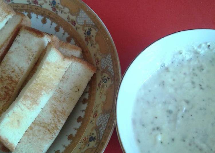 resep masakan Roti cocol cream cheese