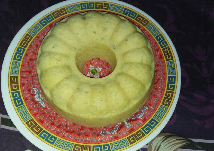 Bolu pisang simpel irit lembut