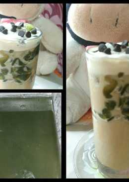 Es cincau hijau mix moccachino