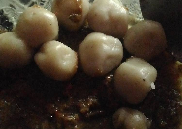 Resep Cilok bumbu kacang Karya Octavia Nur Safitri