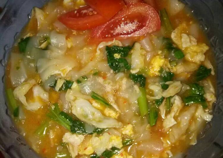 gambar untuk resep makanan Kwetiau rebus ala abang nasgor