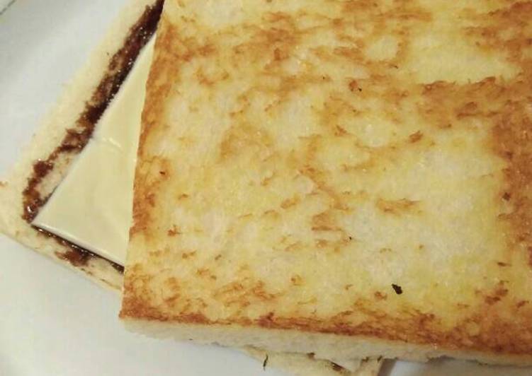 gambar untuk resep makanan Sandwich coklat keju