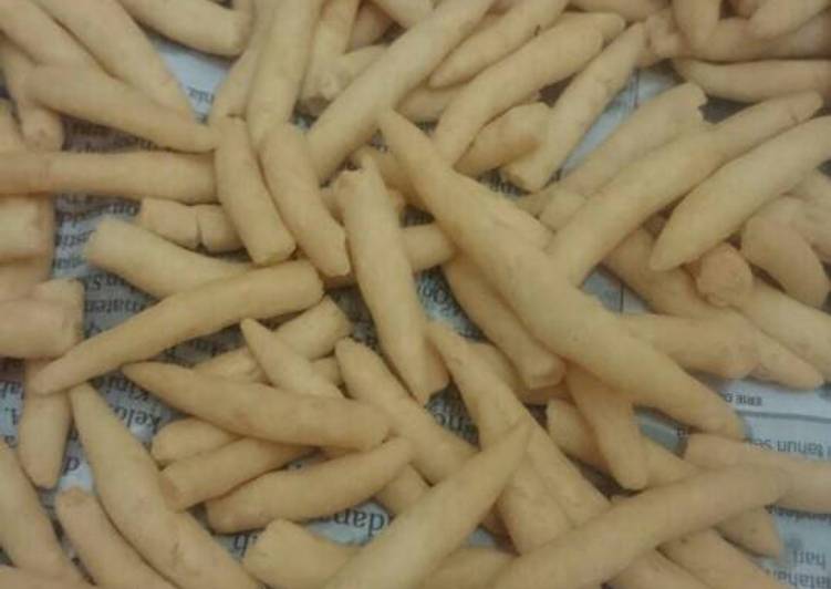 resep lengkap untuk Cheese stick/kue bolot