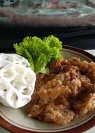 Telur dadar crispy khas padang