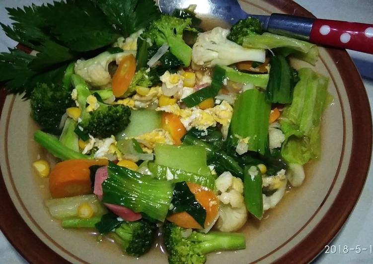 Capcay sayur kuah. #BikinRamadanBerkesan