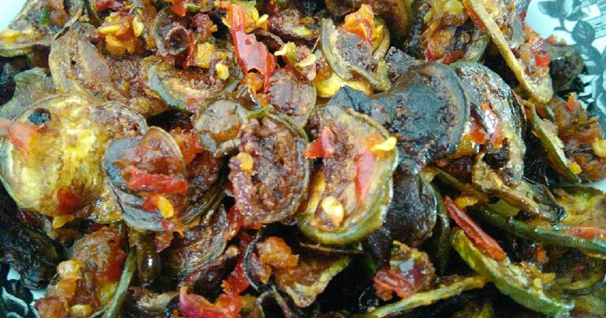 Resep Kering Terong Thailand Pedas  oleh iffa Cookpad 