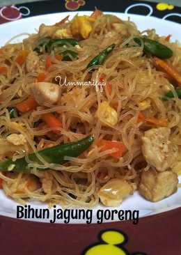 Bihun jagung goreng