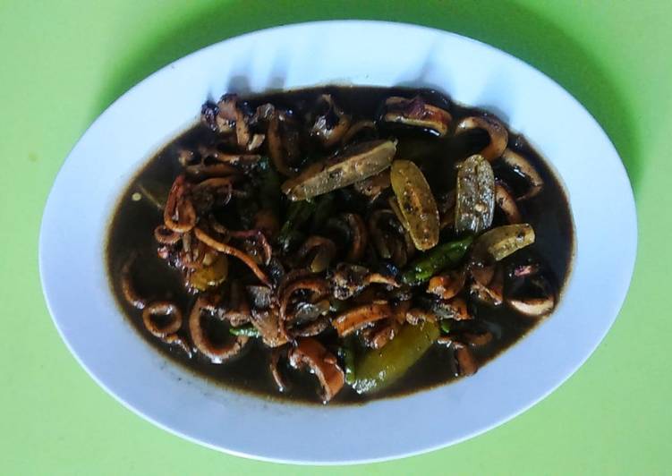  Resep  Cumi Masak Hitam  Makassar  Resep 