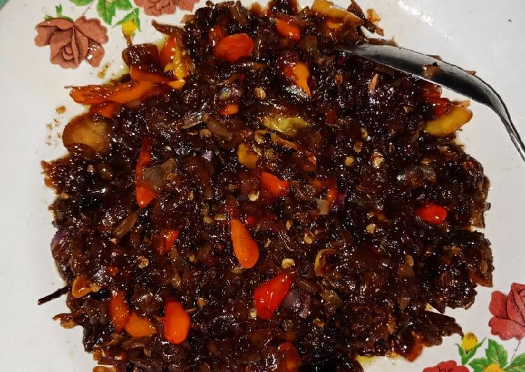 cara membuat Sambal bawang merah