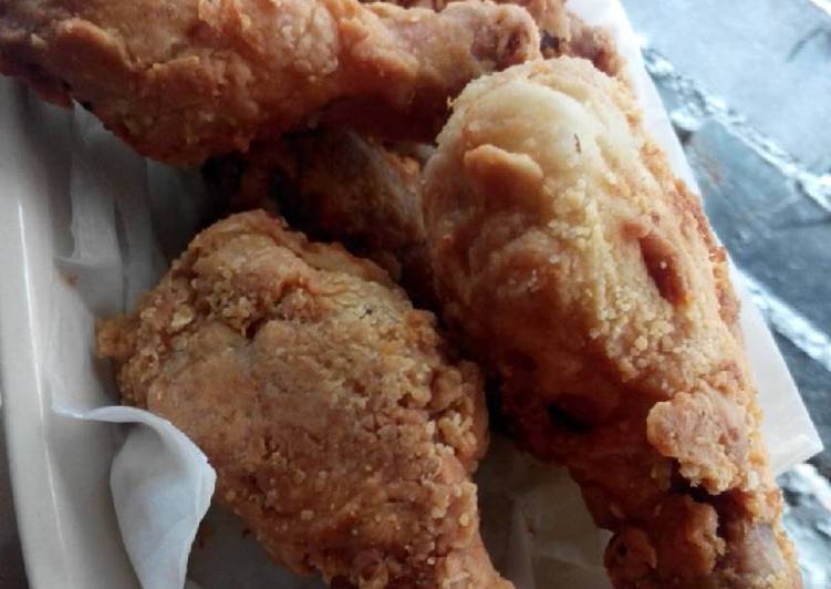 resep lengkap untuk Ayam KFC kw