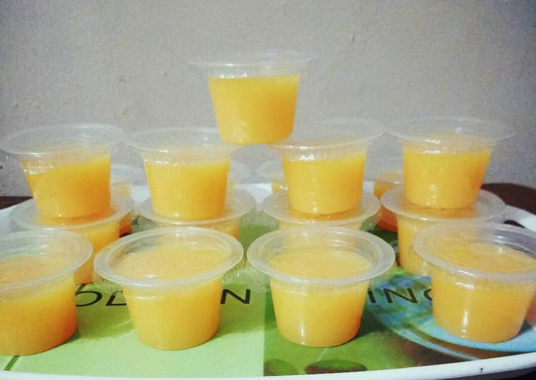 gambar untuk resep Silky Puding Mangga