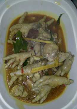 Ceker pindang segar