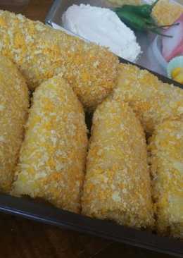 Risoles ragout macaroni isi keju mozzarella