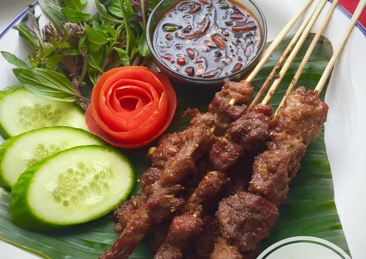 resep Sate Kambing #kitaberbagi