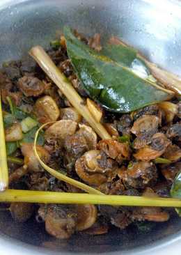 Tumis kerang kecap