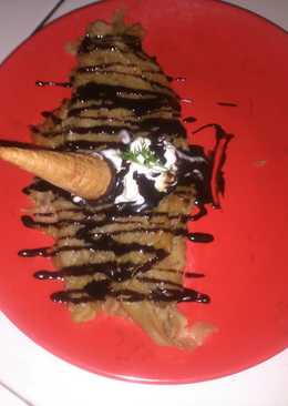 Waffle choco ala rumahan
