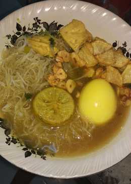 Soto ayam simple bumbu instant #KamisMANIS