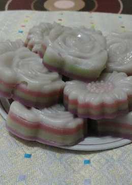 Kue lapis bunga ala chef maida
