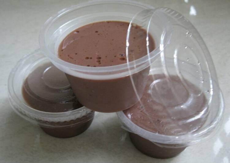 gambar untuk resep Puding nutrijel coklat