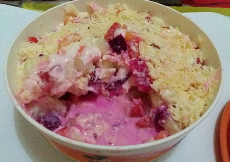 Resep Salad buah ?? Kiriman dari Asfin Rahmadhani