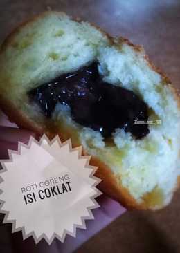 Roti Goreng isi Coklat "Eggless"