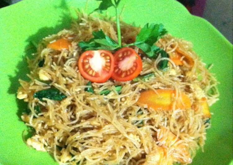 resep masakan Bihun Goreng Ala Nasi Kotak