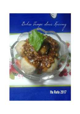 Bakso Tempe Saus Kacang (Menu Anak)