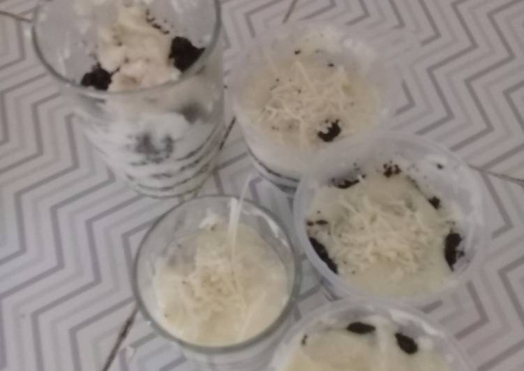 resep masakan Cheese cake oreo lumer