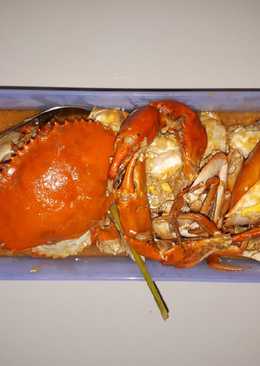 Kepiting saos mentega (masakan rumah sederhana)